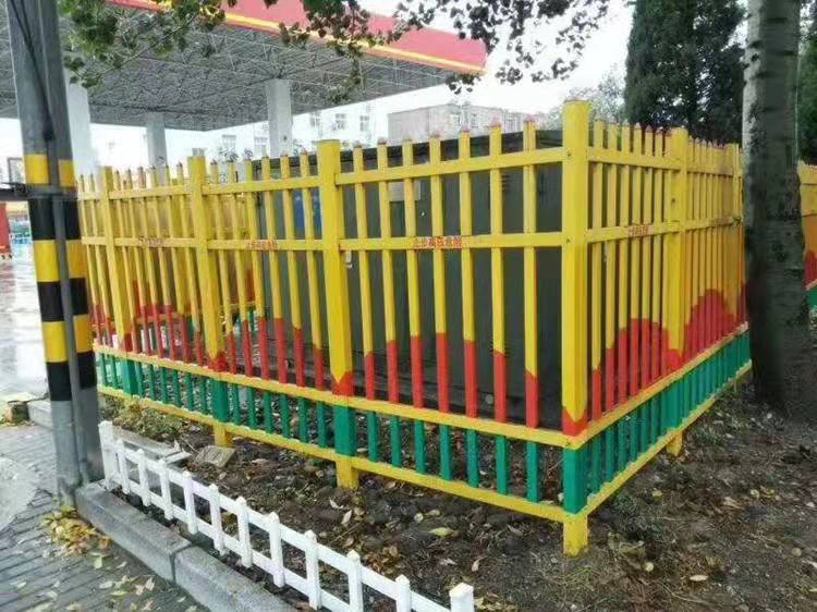 变压器围栏颜色牢固吗？尺寸可以定做吗?